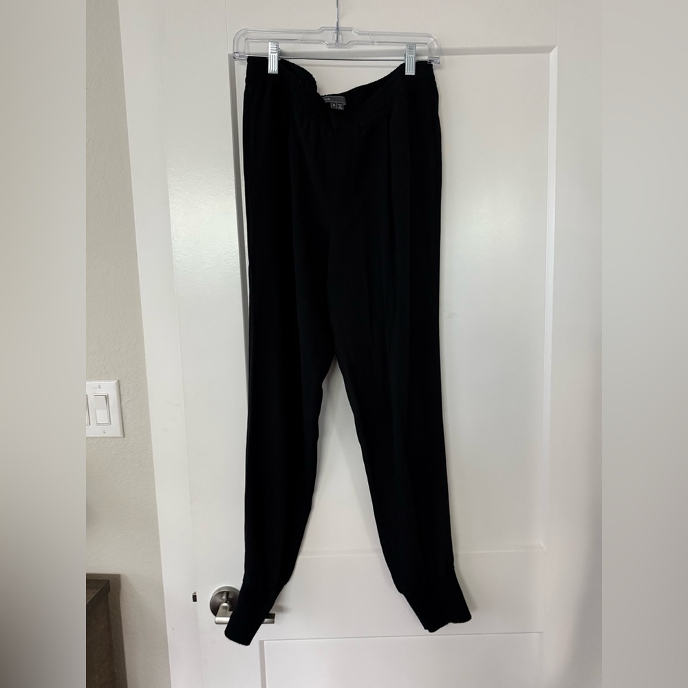 Vince Black Sheer Joggers